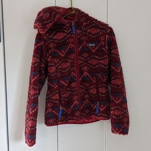Patagonia fuzzy jacket women's s